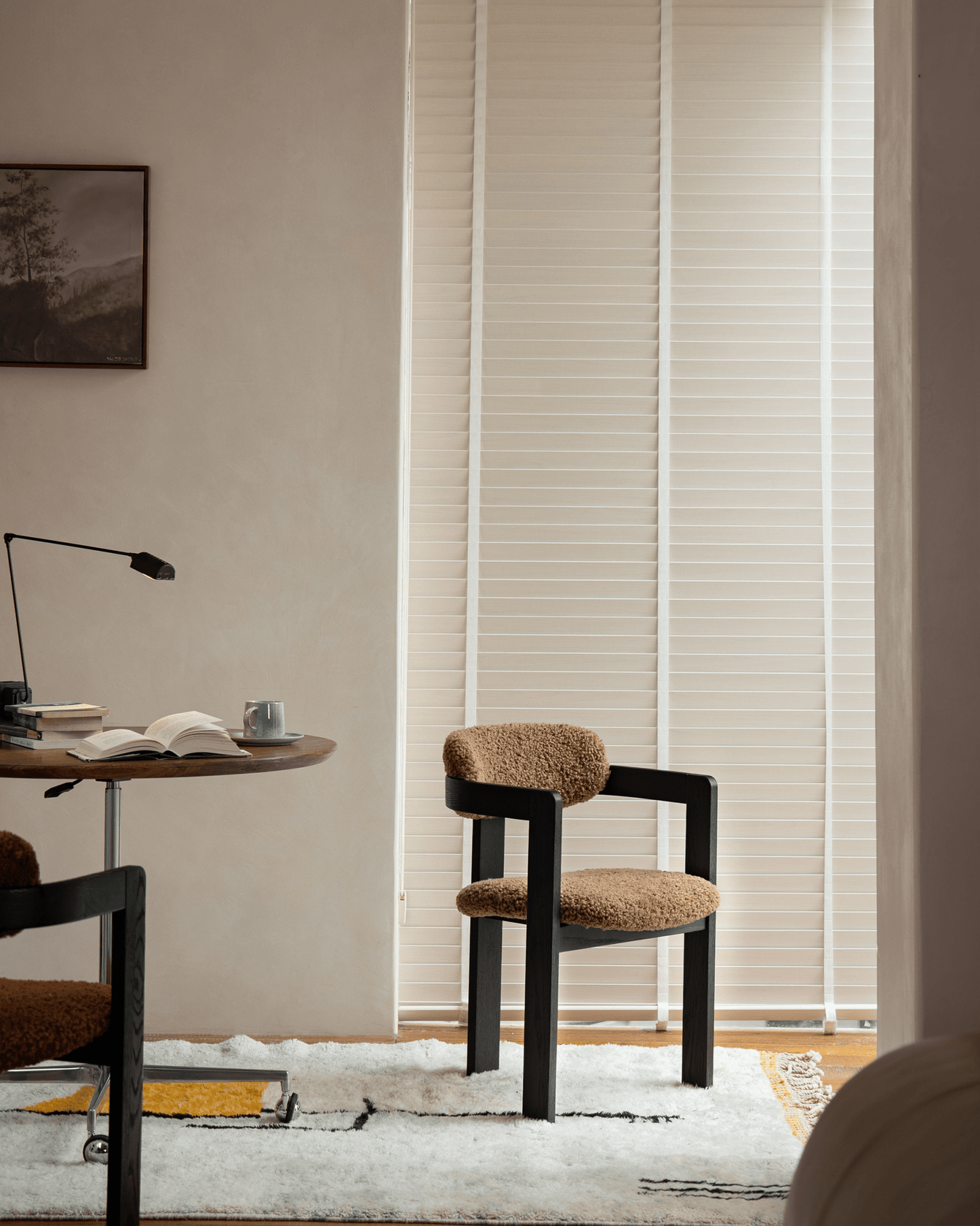 Chaise en peau de mouton Pamplona