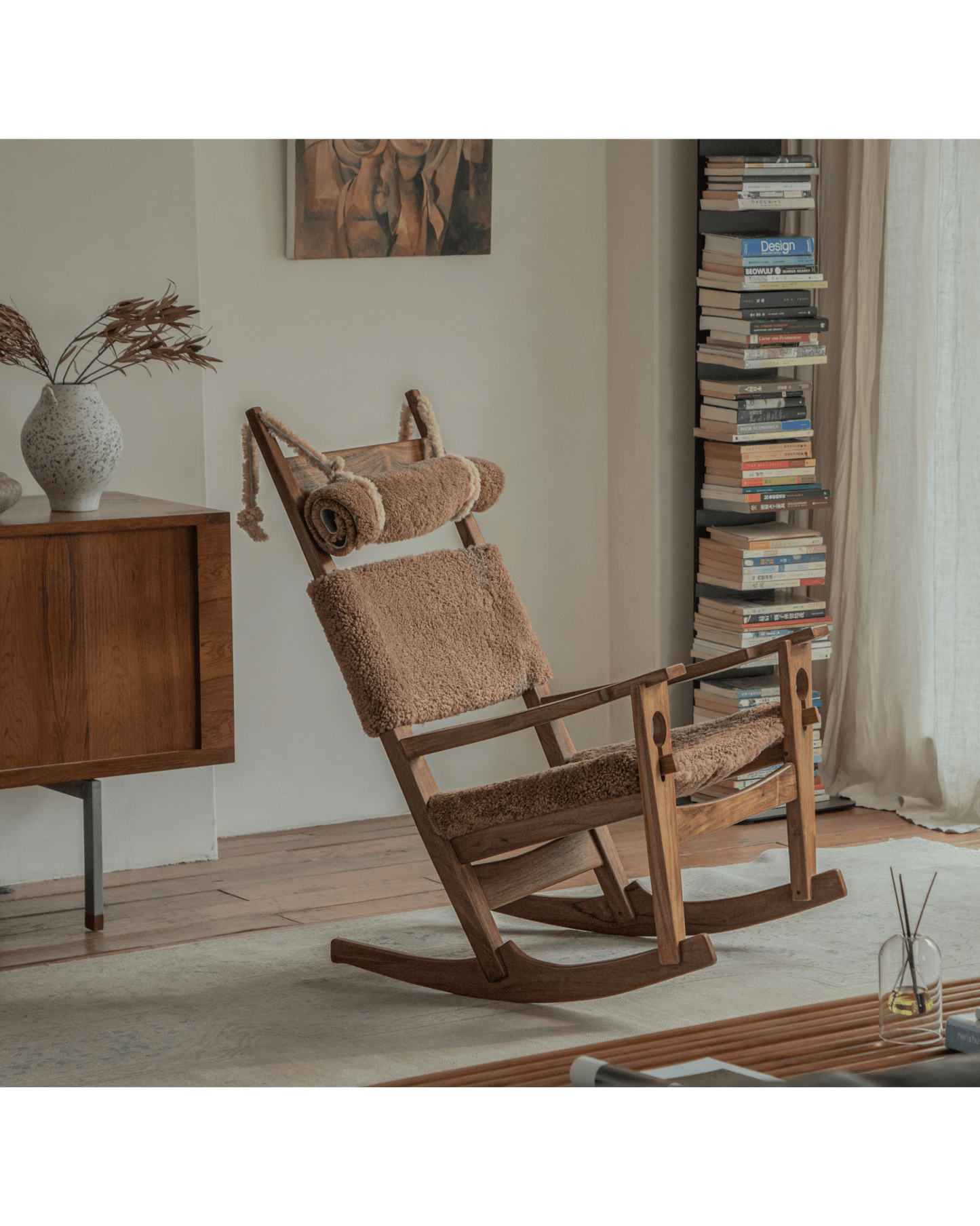 Fauteuil à bascule Hans