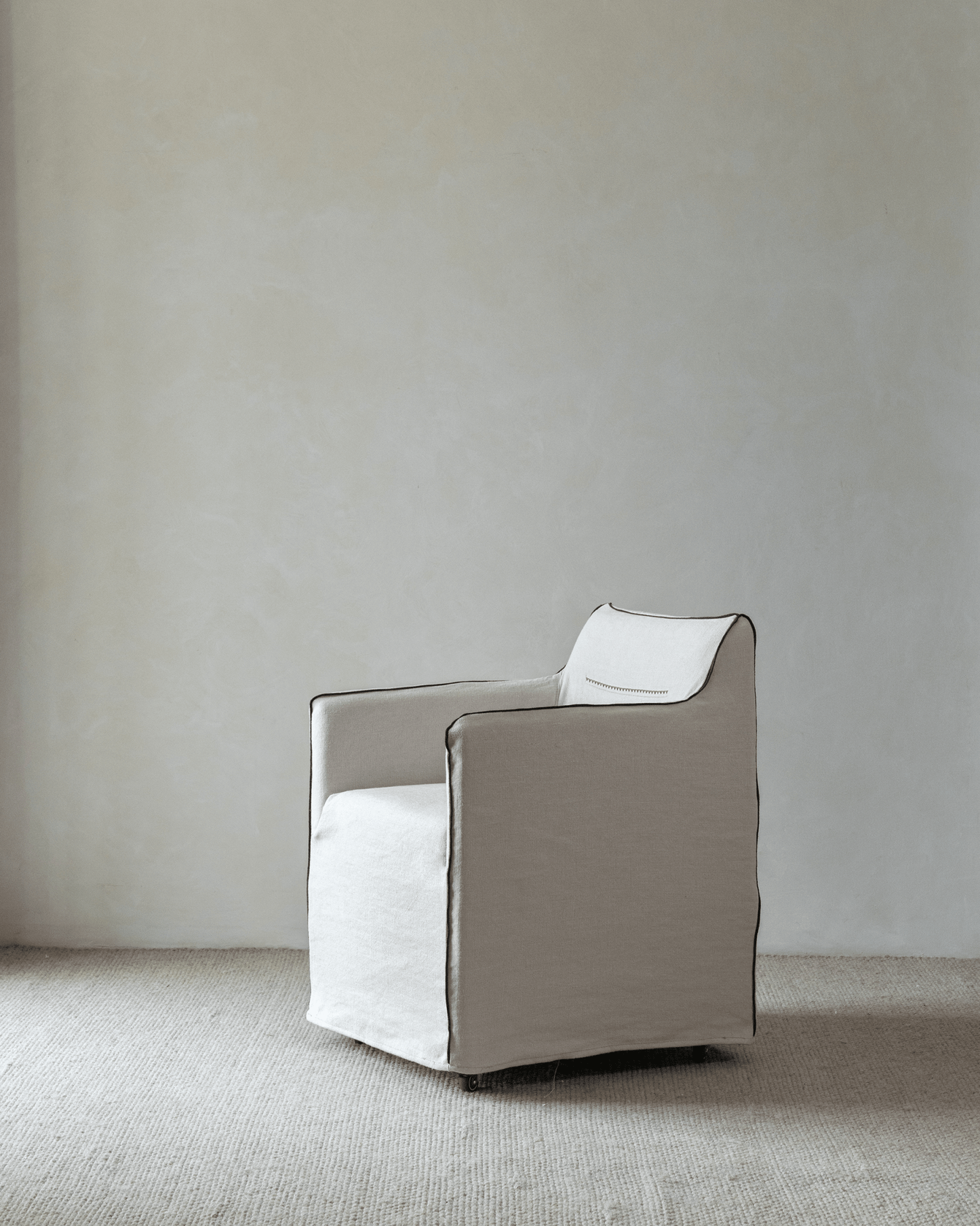 Housse de chaise en lin Ducy
