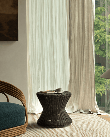 Table d'appoint en rotin Bongo