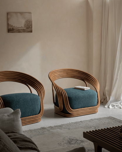 Fauteuil en rotin Undina