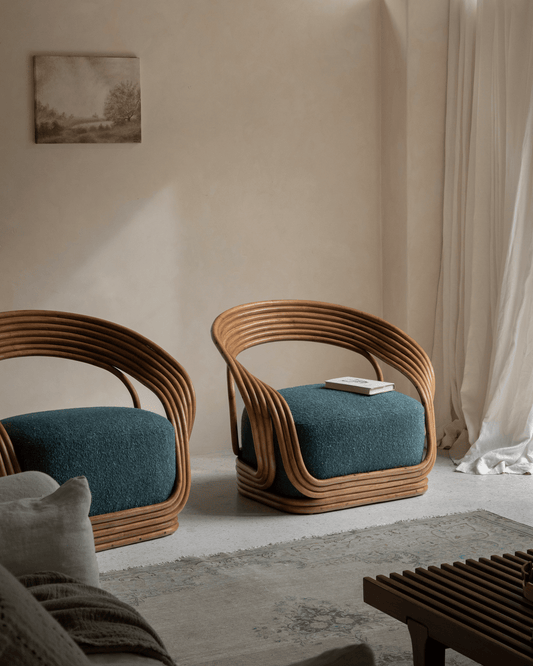 Fauteuil en rotin Undina