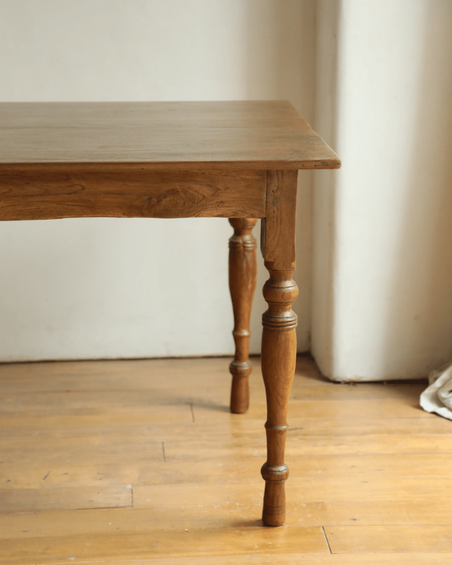 Tables indonésiennes vintage en bois de teck