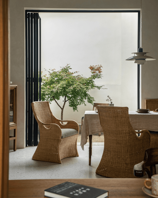 Chaise en rotin Ballerin