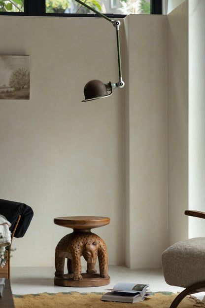 Table d'appoint sculpturale tribale
