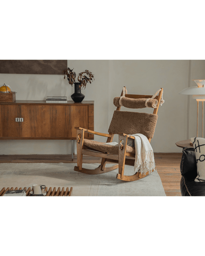 Fauteuil à bascule Hans
