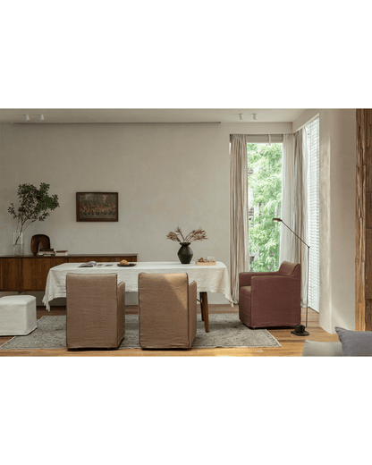 Housse de chaise en lin Ducy