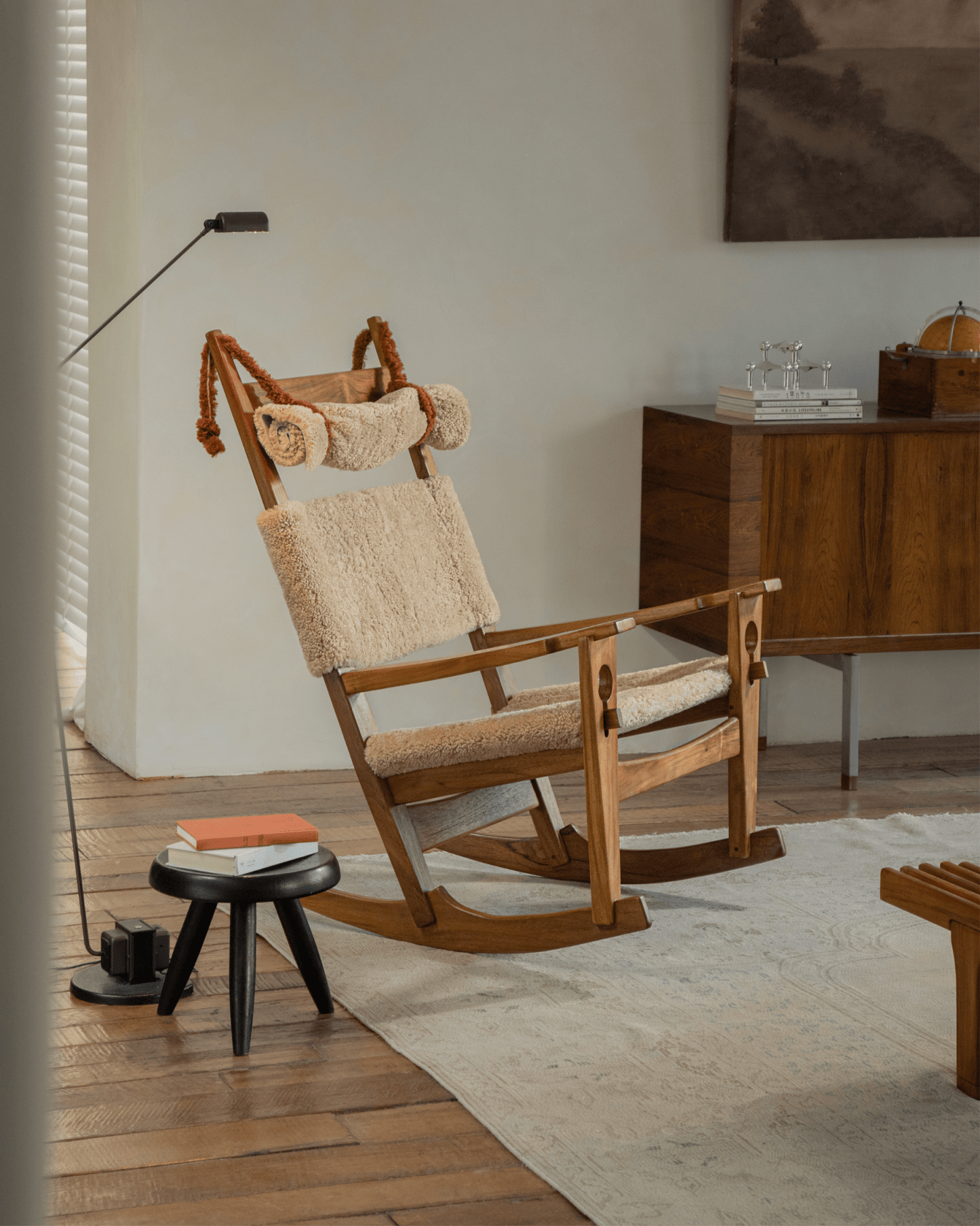 Fauteuil à bascule Hans