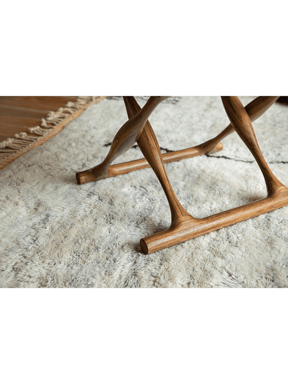 Tabouret en cuir Maverick