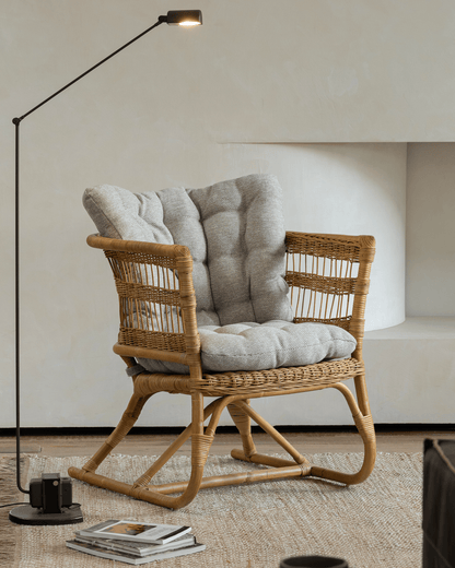 Chaise en rotin Helian