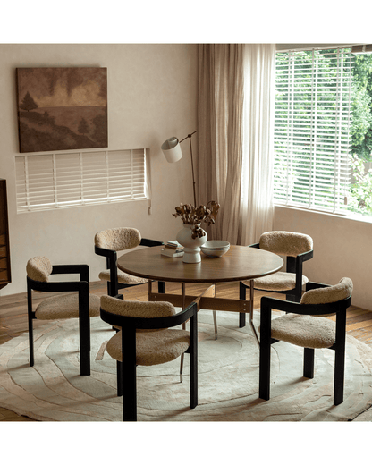 Chaise en peau de mouton Pamplona