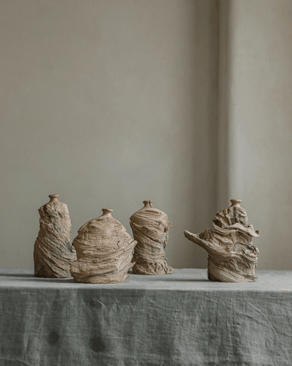 Vase ondulé