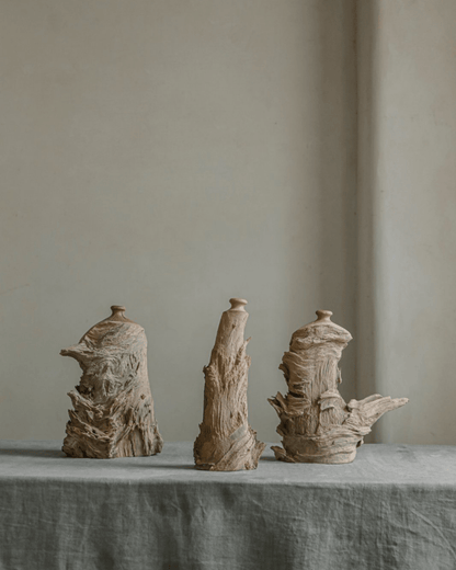 Vase ondulé